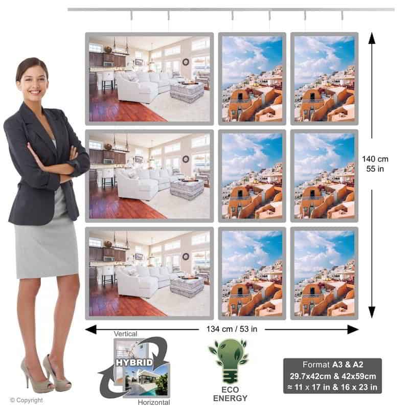 Best Illuminated Poster Frame - NegoLuz New Zealand Panneau Led Vitrine 3c 6a3 3a2