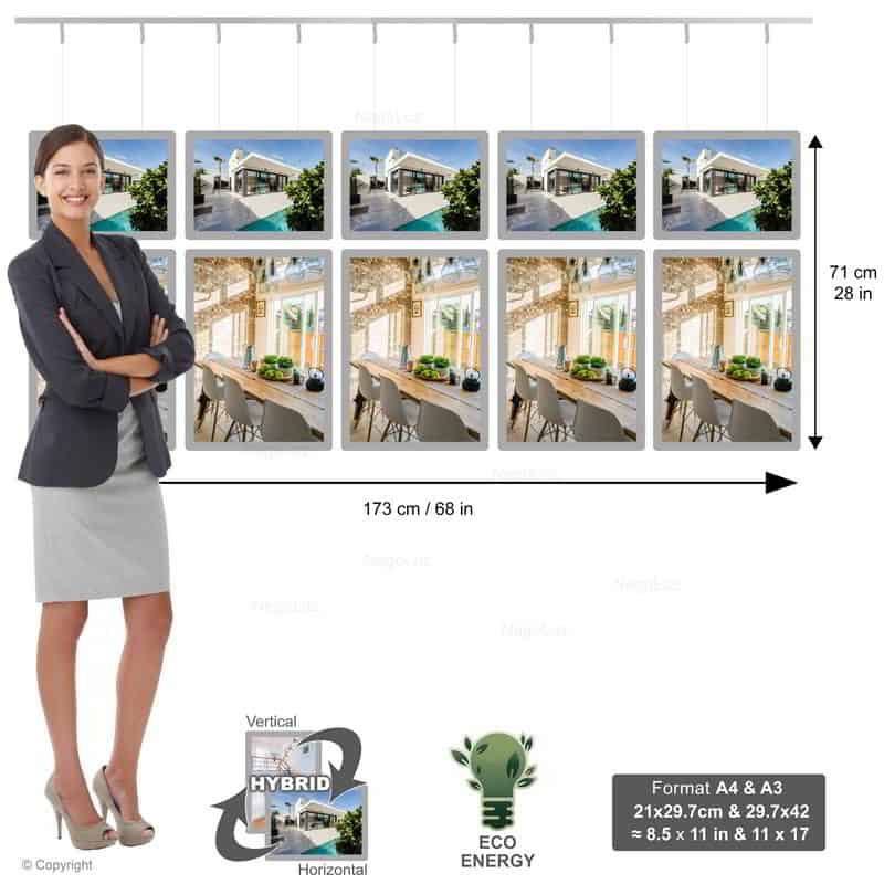 Cheap Enlightened Window Display - NegoLuz New Zealand Panneau Led Vitrine 5c 1a4 1a3