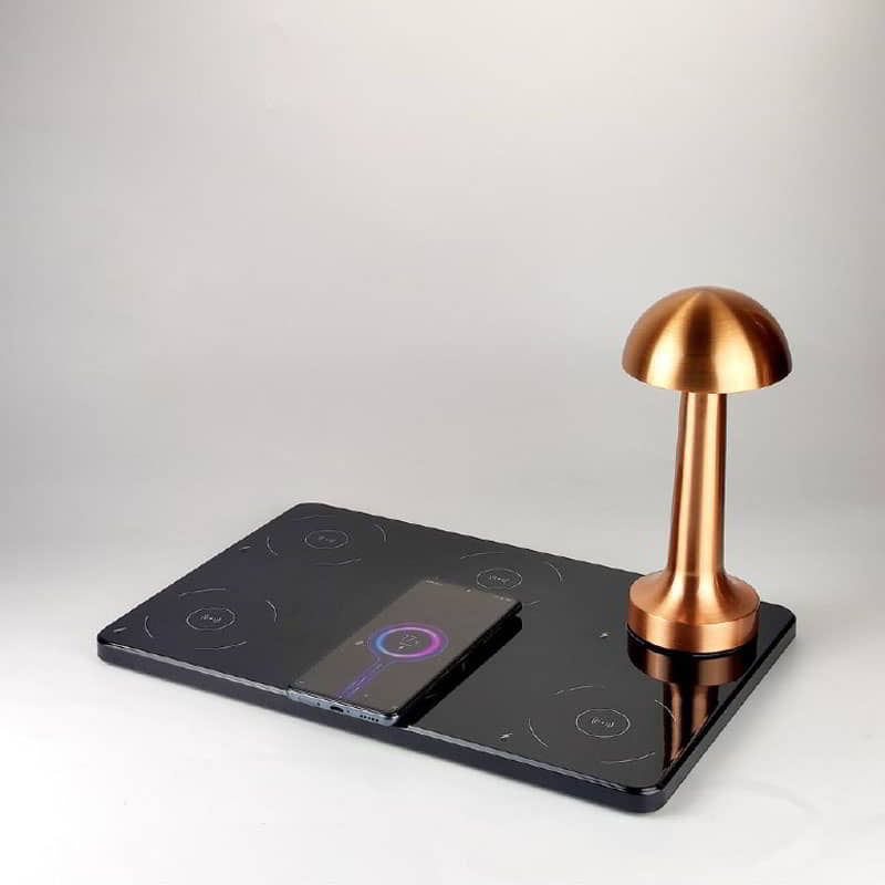 Induction Charger Table Light - NegoLuz New Zealand Lampe Led Tactile Avec Chargeur Induction Sans Fil