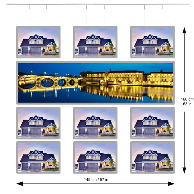 Real Estate Led Banner For Sale - NegoLuz New Zealand Porte Affiche Panoramique 1xlh9a3b
