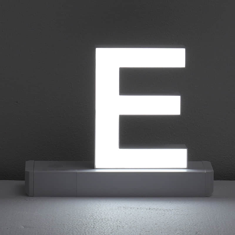 Led Letter E
