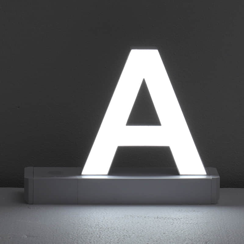Light Up Letter A